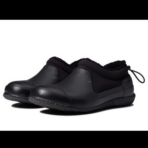 Hunter Sherpa Insulated Bootie black womens 9 mens 7